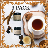 Mushroom Creams (3-Piece Set)