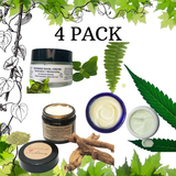 Green Botanical Creams (4-Piece Set)