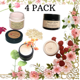 Floral Creams (4-Piece Set)