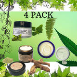 Green Botanical Creams (4-Piece Set)