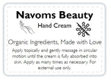 Hand Cream - Navoms Beauty