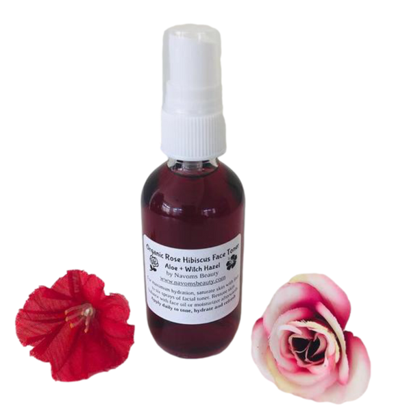 Rose Hibiscus Face Toner - Navoms Beauty