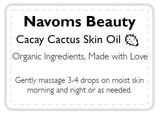 Cacay Cactus Skin Oil - Navoms Beauty