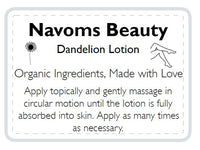 Dandelion Lotion - Navoms Beauty