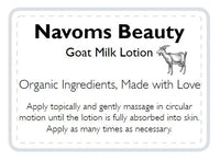 Goat Milk Lotion - Navoms Beauty