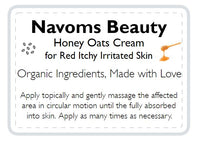 Honey Oats Cream - Navoms Beauty