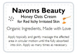 Honey Oats Cream - Navoms Beauty