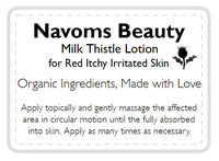 Milk Thistle Lotion - Navoms Beauty