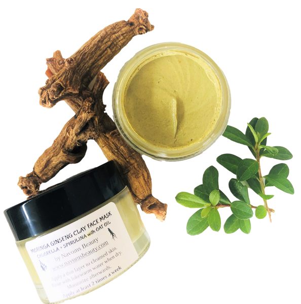Moringa Clay Face Mask - Navoms Beauty
