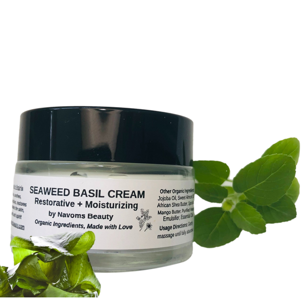 Seaweed Basil Cream - Navoms Beauty