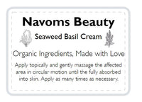 Seaweed Basil Cream - Navoms Beauty